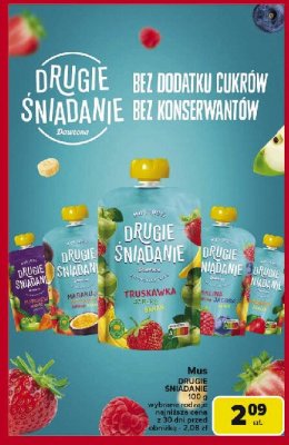 Mus mango jab艂ko Drugie 艣niadanie promocja