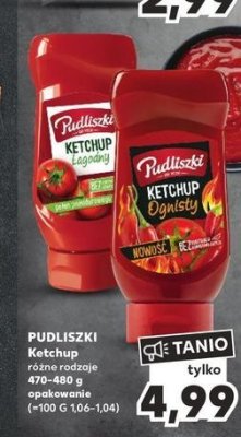Ketchup ognisty Pudliszki promocja