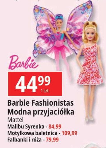 Lalka barbie syrenka malibu Mattel promocja