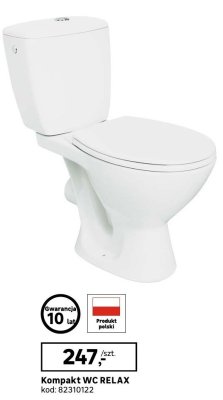 Kompakt WC RELAX Cersanit promocja w Leroy Merlin