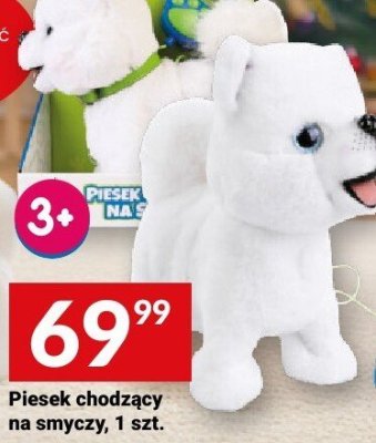 Piesek chodzący na smyczy Artyk promocja w Twój Market