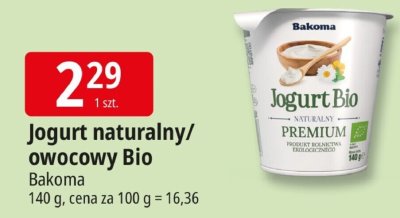 Jogurt naturalny promocja w Leclerc