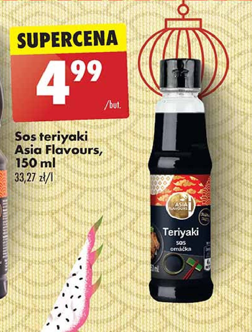 Sos teriyaki Asia flavours promocja