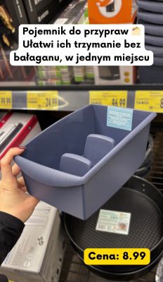 Pojemnik do przypraw promocja w Kaufland