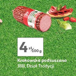 Kiełbasa krakowska sucha Jbb bałdyga promocja