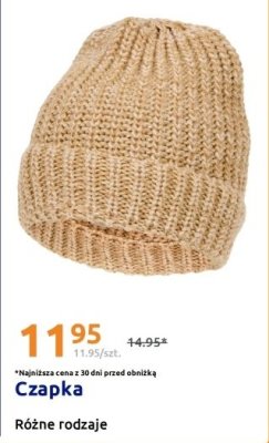 Czapka różne rodzaje promocja w Action