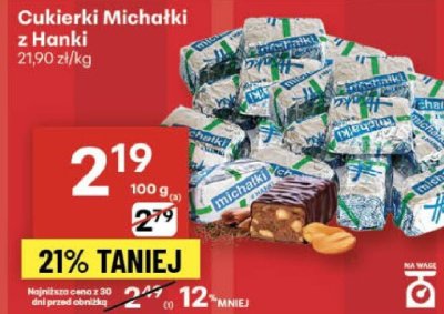 Cukierki promocja w Delikatesy Centrum