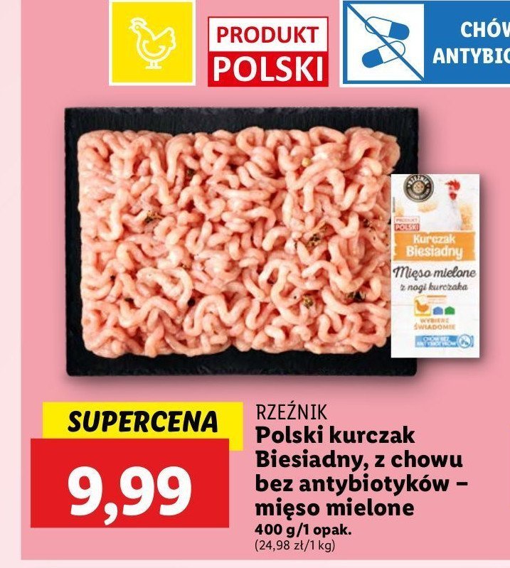 Mięso mielone z kurczaka Rzeźnik codzienna dostawa promocja