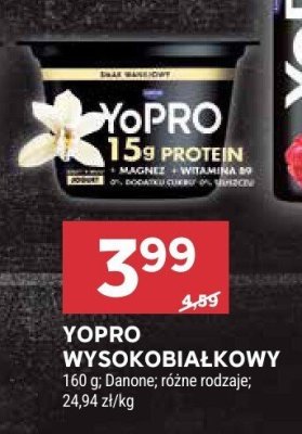 Pudding YoPRO różne rodzaje promocja w Stokrotka