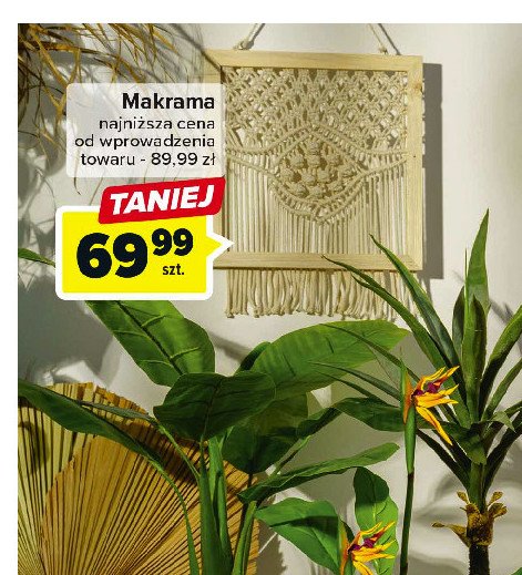 Makrama 艣cienna promocja