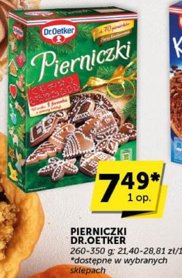 Pierniczki Dr.Oetker promocja w Groszek