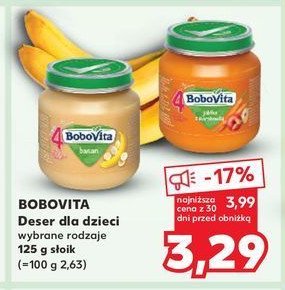 Jabłka i brzoskwinie Bobovita promocja