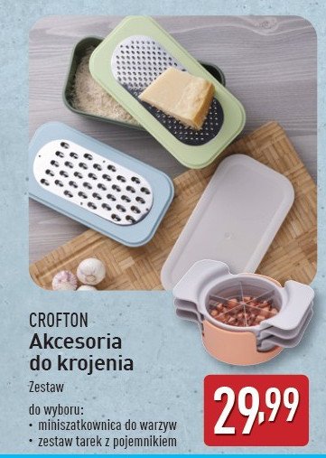 Szatkownica do owoców i warzyw Crofton promocja w Aldi