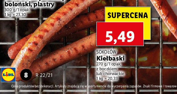 Kie艂baski chorwackie Soko艂贸w promocja
