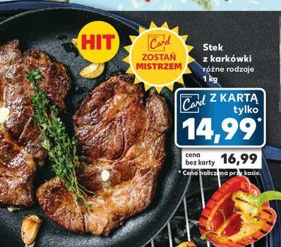 Stek karkowy promocja