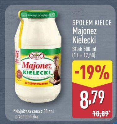 Majonez Kielecki promocja w Aldi