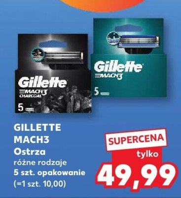 Maszynka do golenia GILLETTE MACH3 ostrza 5 szt. promocja w Kaufland