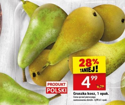 Gruszka kosz promocja w Twój Market