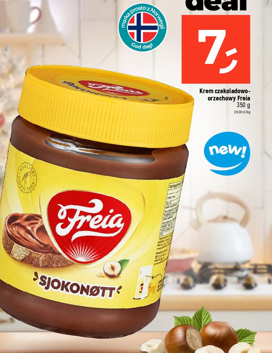 Krem czekoladowo-orzechowy Freia promocja
