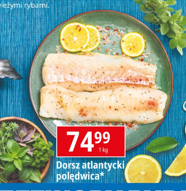 Dorsz atlantycki - polędwica promocja