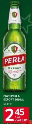 Piwo Perła Export 500 ml promocja w Selgros