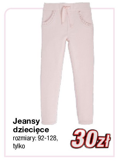 Jeansy dziecięce 92-128 promocja