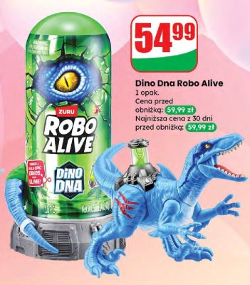 Zabawka Dino DNA Robo Alive promocja w Dino