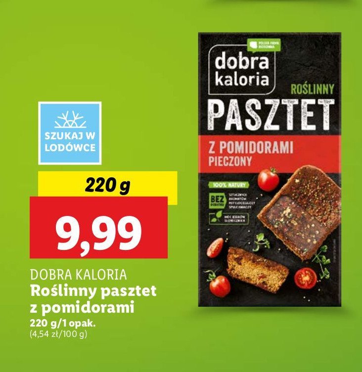 Pasztet pieczony z pomidorami Dobra kaloria promocja w Lidl