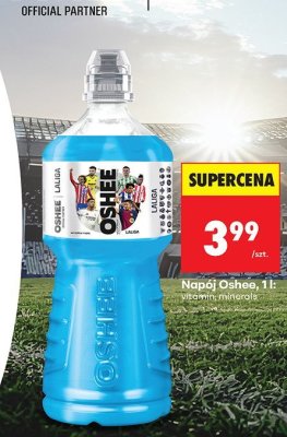 Napój Oshee LaLiga minerals promocja w Biedronka