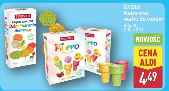 Kr膮偶ki waflove dolce momento Gotszlik promocja