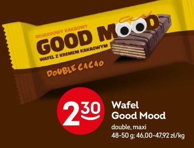 Wafel Good Mood double maxi promocja w Żabka