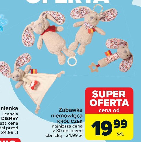Zabawka króliczek promocja