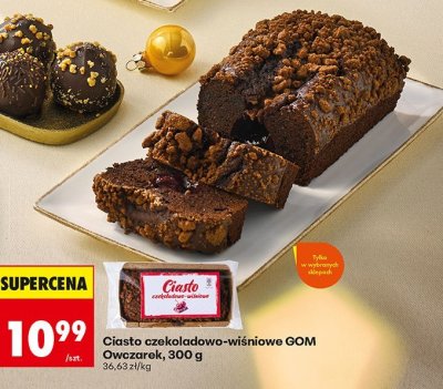 Ciasto czekoladowo-wiśniowe, 300 g promocja w Biedronka