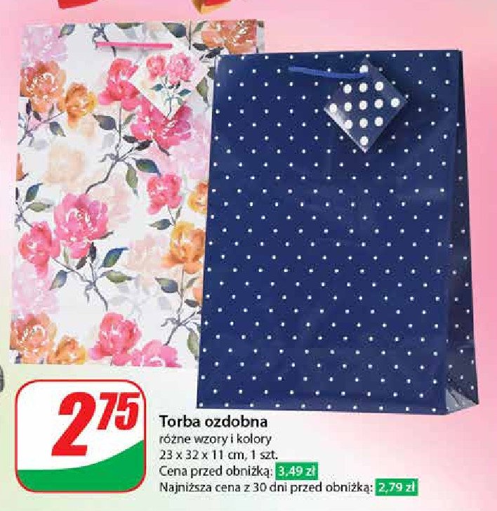 Torba ozdobna promocja