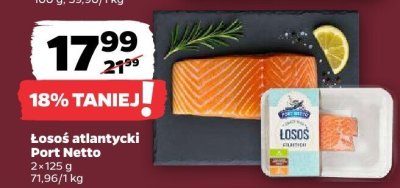 Łosoś atlantycki wędzony na zimno Arctic fish promocja w Netto