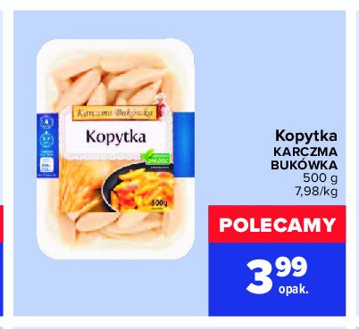 Kopytka Karczma buk贸wka promocja