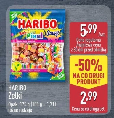 Żelki różne rodzaje promocja w Aldi