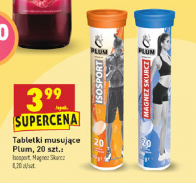 Tabletki isosport Plum promocja
