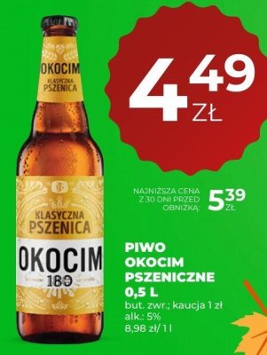 Piwo promocja w Duży Ben