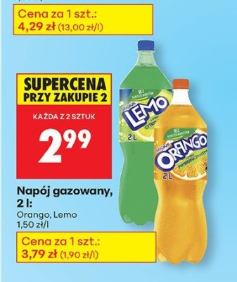 Napój gazowany Lemo promocja w Biedronka