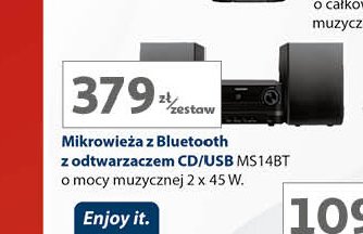 Mikrowieża ms14bt Blaupunkt promocja w Auchan