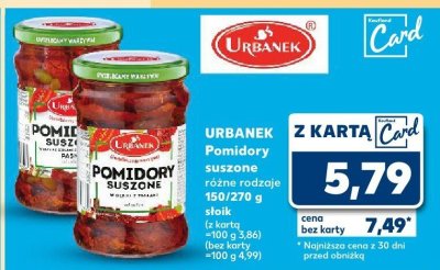 Pomidory suszone różne rodzaje  promocja w Kaufland