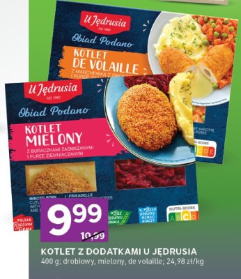 Kotlet z dodatkami U Jędrusia promocja w Stokrotka