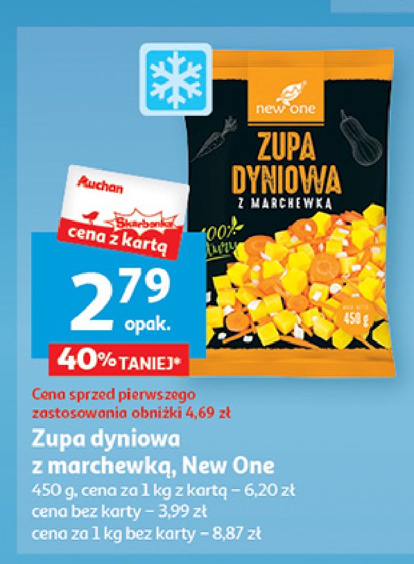 Zupa dyniowa z marchewk膮 NEW ONE promocja