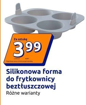 Silikonowa forma do frytownicy beztłuszczowej promocja w Action