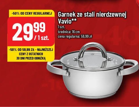 Garnek 16 cm Vavio promocja