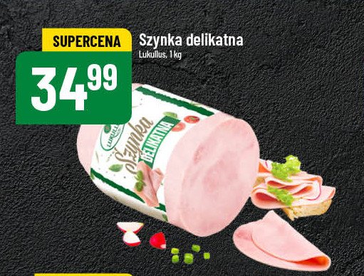 Szynka delikatna Lukullus promocja