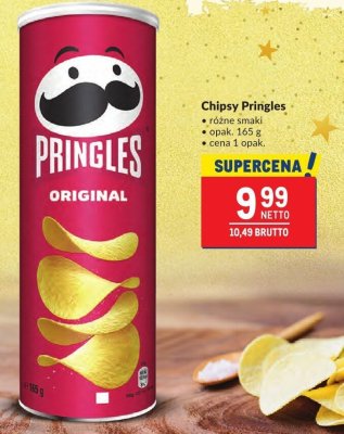 Chipsy Pringles promocja w Makro