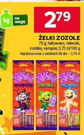 Żelki vampire Mieszko zozole hello żelo promocja