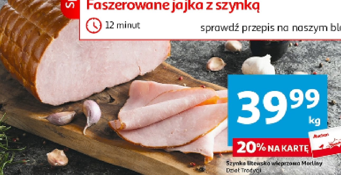 Szynka litewska wieprzowa promocja